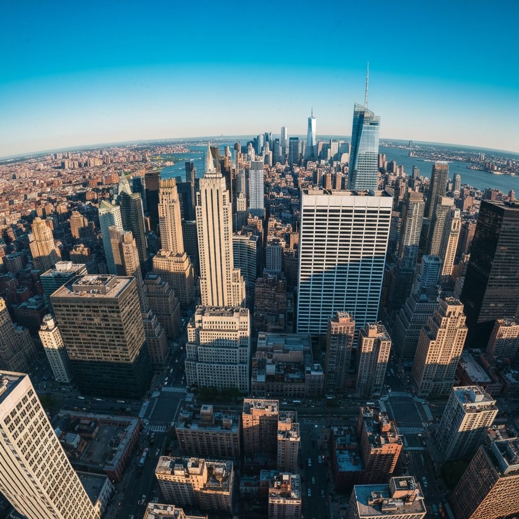 New York City map location